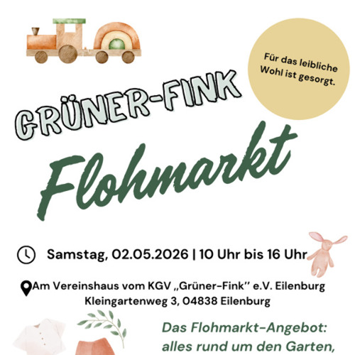 Grüner-Fink Flohmarkt